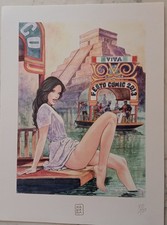 MILO MANARA  Litografia "Festo