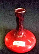 Vaso in ceramica smaltata