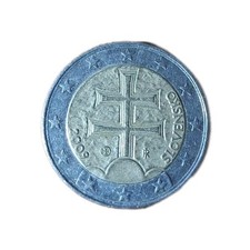 Moneta euro rara slovensko - moneta,