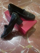 Scarpe Nere di Vernice mappata Nera "Donna Serena "N.37