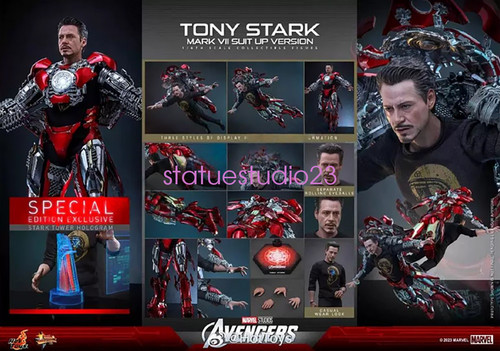 Hot toys mms718b avengers 6 - hot, 1/6