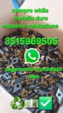 ritiro widia, inserti, frese