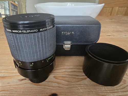 Sigma teleobiettivo specchio - sigma, a