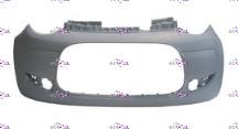 PARAURTI ANTERIORE VERNICIABILE CON PRIMER PER CITROEN C1 09>11 2009-2011