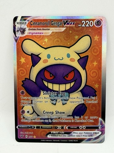 Carta pokemon gengar - carta,