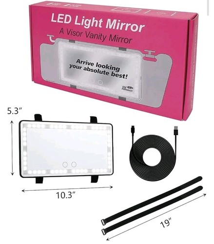 Specchio trucco visiera - trucco, auto