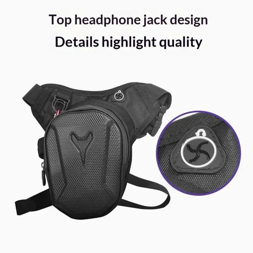 Borsa gamba ergonomica moto - da,