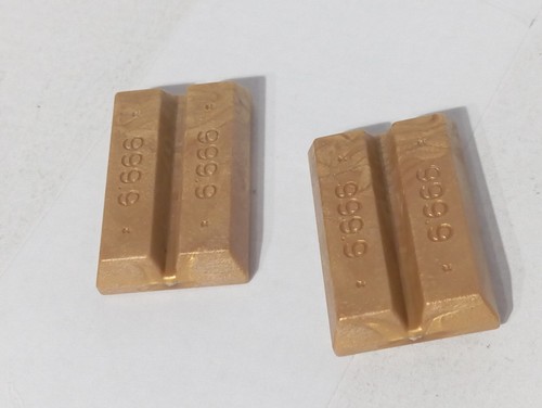 Playmobil lingotti oro - x2,