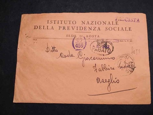 Busta istituto fascista - istituto,