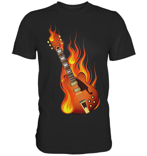 Maglietta chitarra musica - chitarra,
