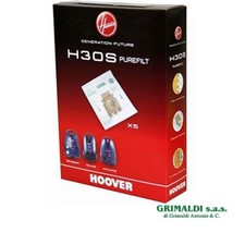 HOOVER H30S PUREFILT 5 SACCHETTI ASPIRATORE ASPIRAPOLVERE ORIGINALI 09178278