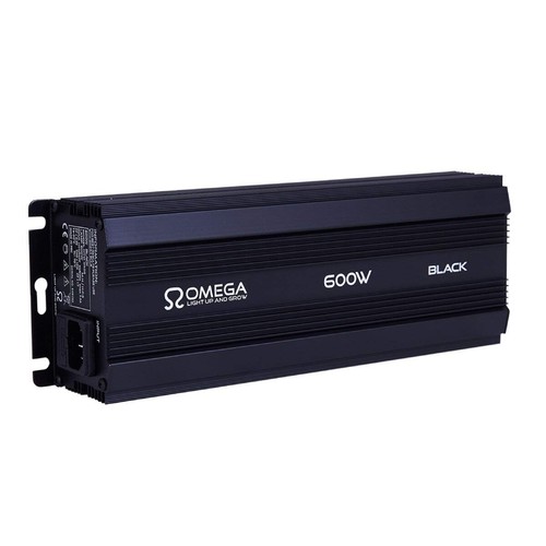 Omega black 600w alimentatore - black,