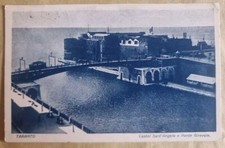 TARANTO - CASTEL SANT'ANGELO E PONTE GIREVOLE - VIAGGIATA - 1922