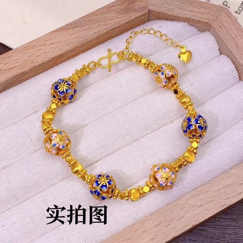Bracciale smalto occhio - smalto,