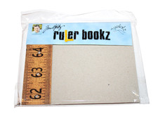 Kit album scrapbooking Junkitz Tim Holtz 8” x 6” righello Bookz 03764 nuovo con scatola