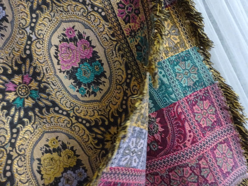 Vintage floral jacquard - floral,