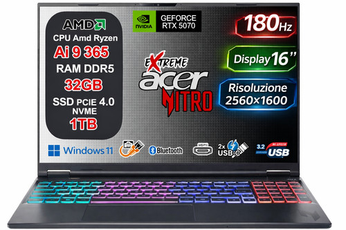 Notebook acer nitro - acer,
