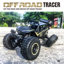 RC 4 ruote motrici Rock Crawler PANTHER XXL 1:8 50 cm auto telecomandata Monster Truck