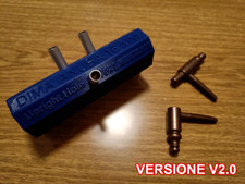 Dima per cerniere ANUBA a filo da 14/16 MM completa di punta da 8 mm + Stop