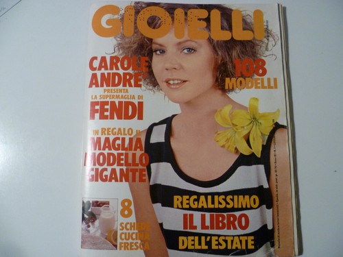 Rivista gioielli 1984 luglio - gioielli,