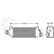 Intercooler Per Ford Transit