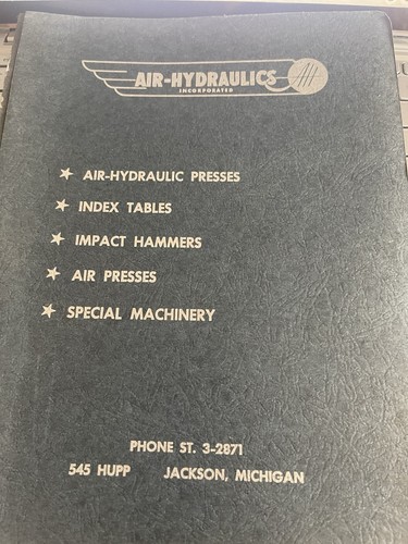 Air hydraulics inc presse - air, inc.