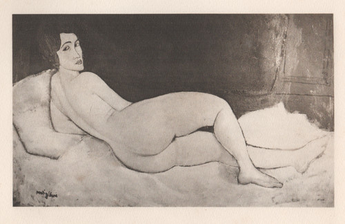 Amedeo modigliani nu couchè - amedeo,