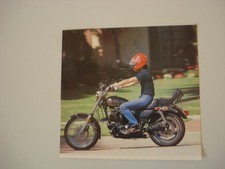 advertising Pubblicità 1981 MOTO HARLEY DAVIDSON XLS 1000 ROADSTER