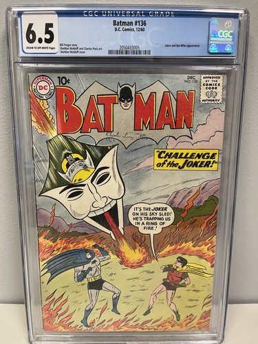 Batman 136 cgc 1960 - -,