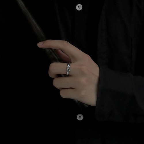 Anello coppia bocca aperta - anello,