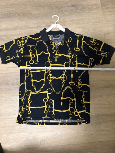 Polo gucci vintage stampa - ,