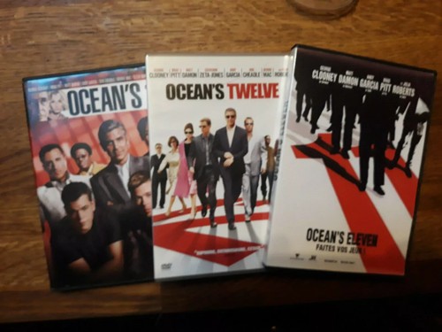 Lot dvd ocean - 3, vf
