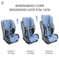 BabySanity® Copri Seggiolino Auto 9/36  15/36 kg in doppia spugna di cotone 100%