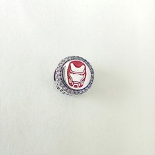 Charm iron man argento s925 - charm,