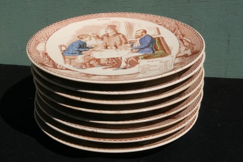 Assiettes parlantes menus - parlantes,