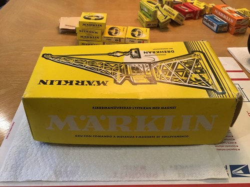 Marklin 7051 gru battente - marklin, a
