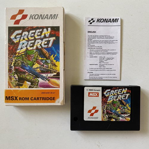 Berretto verde cartuccia msx - berretto,