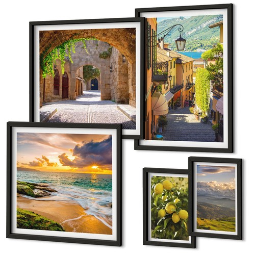 Ready hang wall pictures - to,
