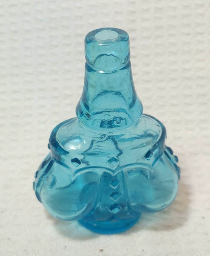 Bottiglia vetro blu - a, forma