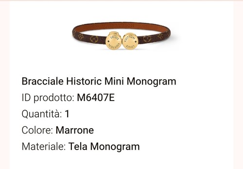 Bracciale donna louis vuitton - bracciale,