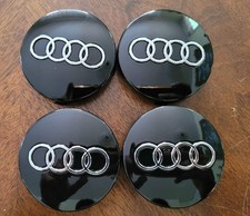 NEW 4x Audi SLINE 60mm Black