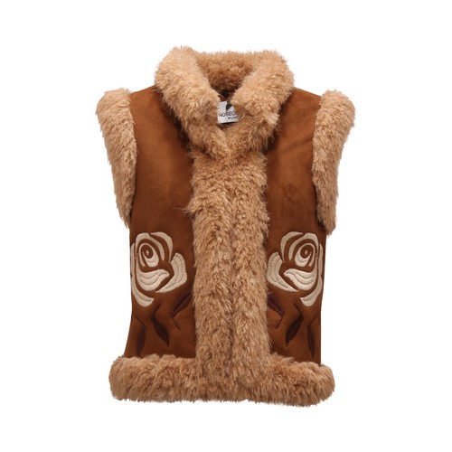 P3815 gilet eco montone - gilet, donna