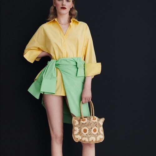 Borsa zara all uncinetto - zara, all'uncinetto