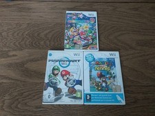 Lotto Bundle Mario Wii Power Tennis Kart Party 9 Italiano Ottimi Testati Multi