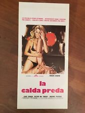 LOCANDINA,32 LA CALDA PREDA ROGER VADIM, JANE FONDA PICCOLI SEXY