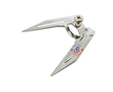 FORCHETTA 2 PUNTE PER ASTA SPIEDO 8X8 GIRARROSTO BARBECUE BBQ