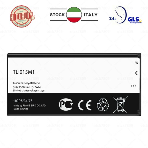 Nuova batteria per alcatel - nuova, ot