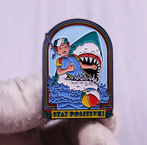 Shark stay positive - shark-stay, o