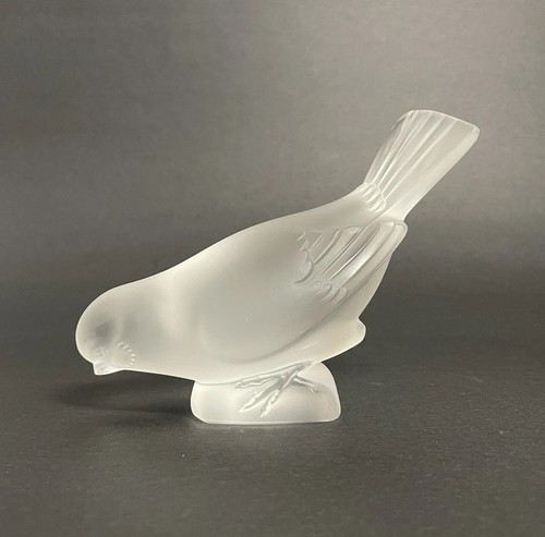 Vtg lalique france frosted - vtg,
