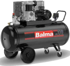 Compressore aria elettrico industriale a cinghia 270 LT litri trifase 400V HP4